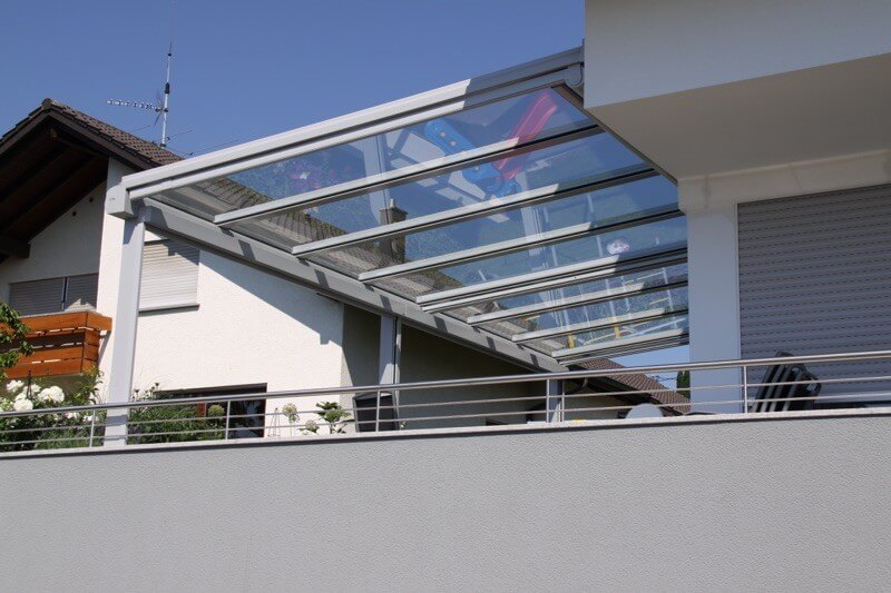 Balkonueberdachung aus Aluminium Überdachung für Balkon in 71034 Böblingen