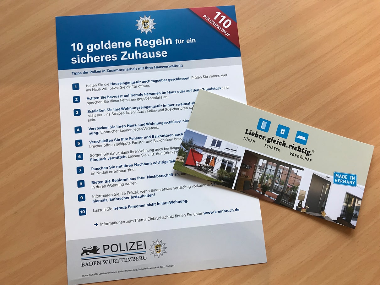 Einbruchschutz