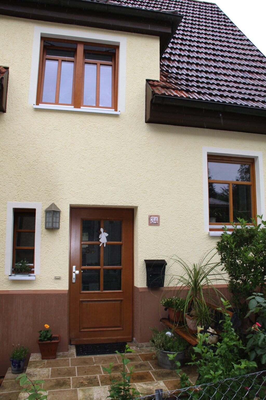 Holz Fenster mit Sprossen in Eiche