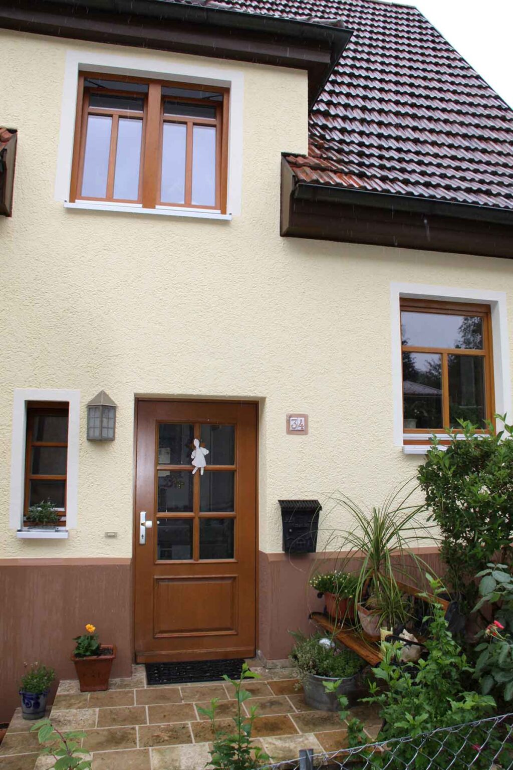 Holz Stilhaustüre mit Sprossen Holz Haustüre Eiche in 71139 Ehningen Kreis Böblingen