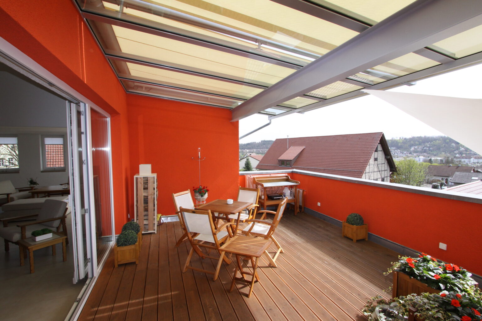Überdachung für Terrasse Penthouse Terrassenüberdachung für Penthouse Wohnung in 71083 Herrenberg