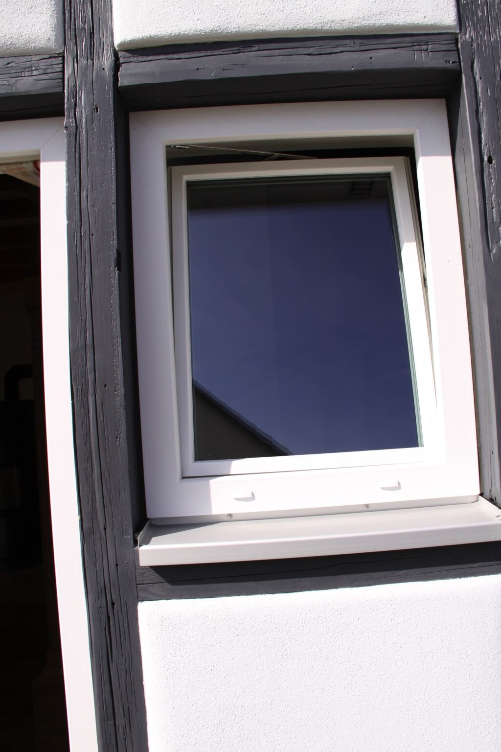 Kunststoff Fenster maßgefertigt für Fachwerkhaus