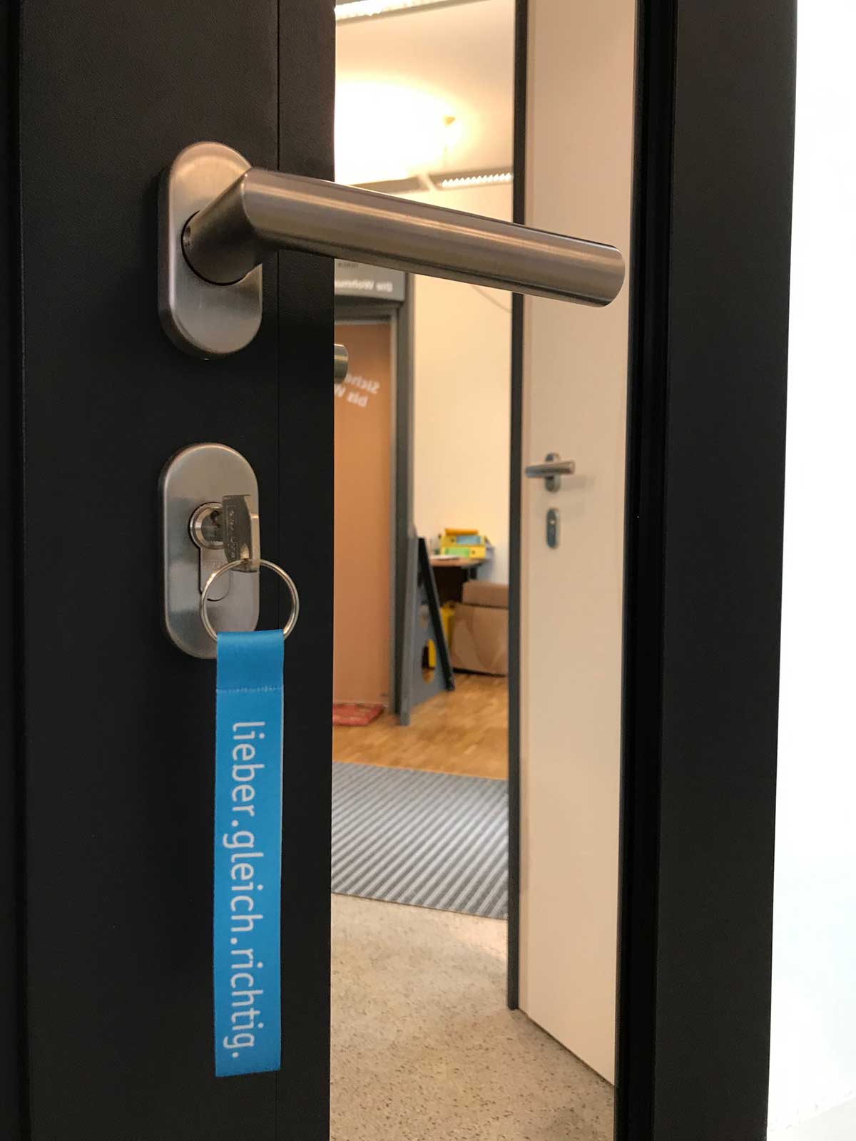 Haustüre aus Aluminium geradelinig besonders zeitlos in 71154 Nufringen
